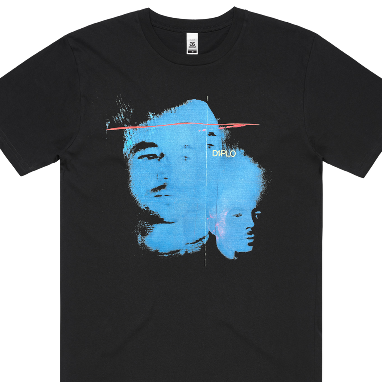 Diplo / Portrait Black T-Shirt