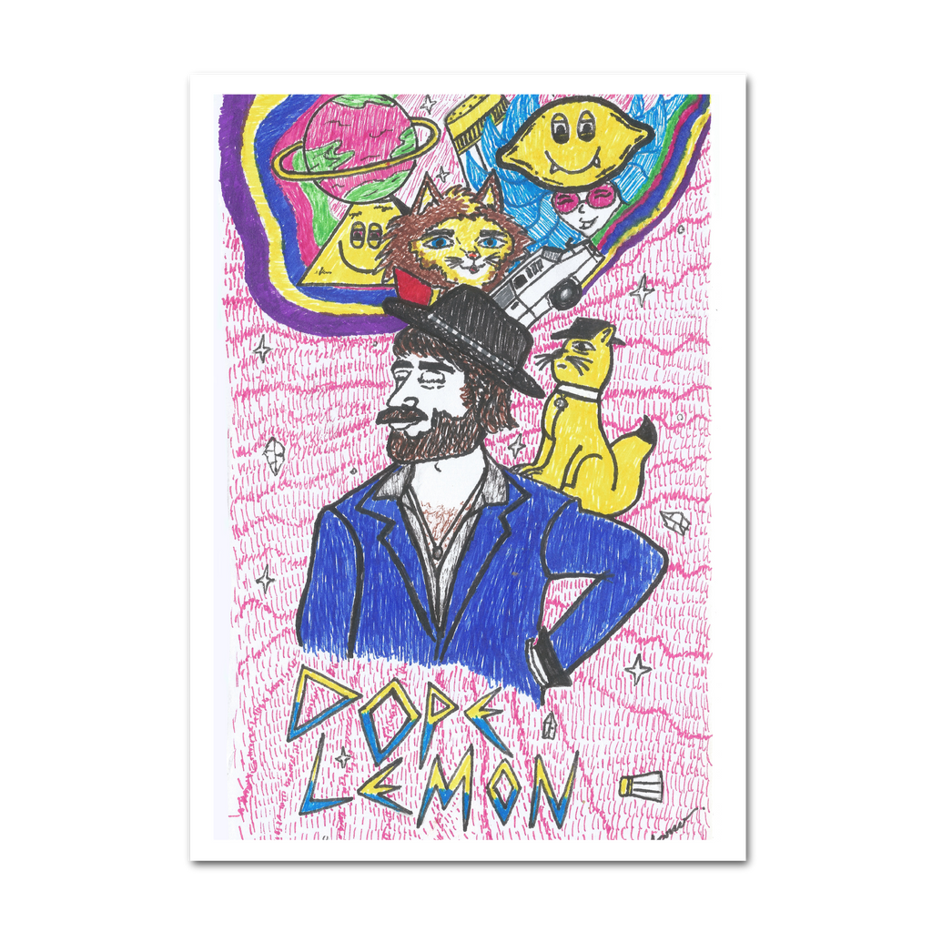 Dope Lemon Jennifer Stenglein 2 A2 Poster Sound merch au dope-lemon-jennifer-stenglein-2-a2-poster-sound-merch-au