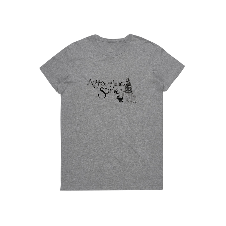 Vintage Collection / Logo / Women's Grey T-shirt