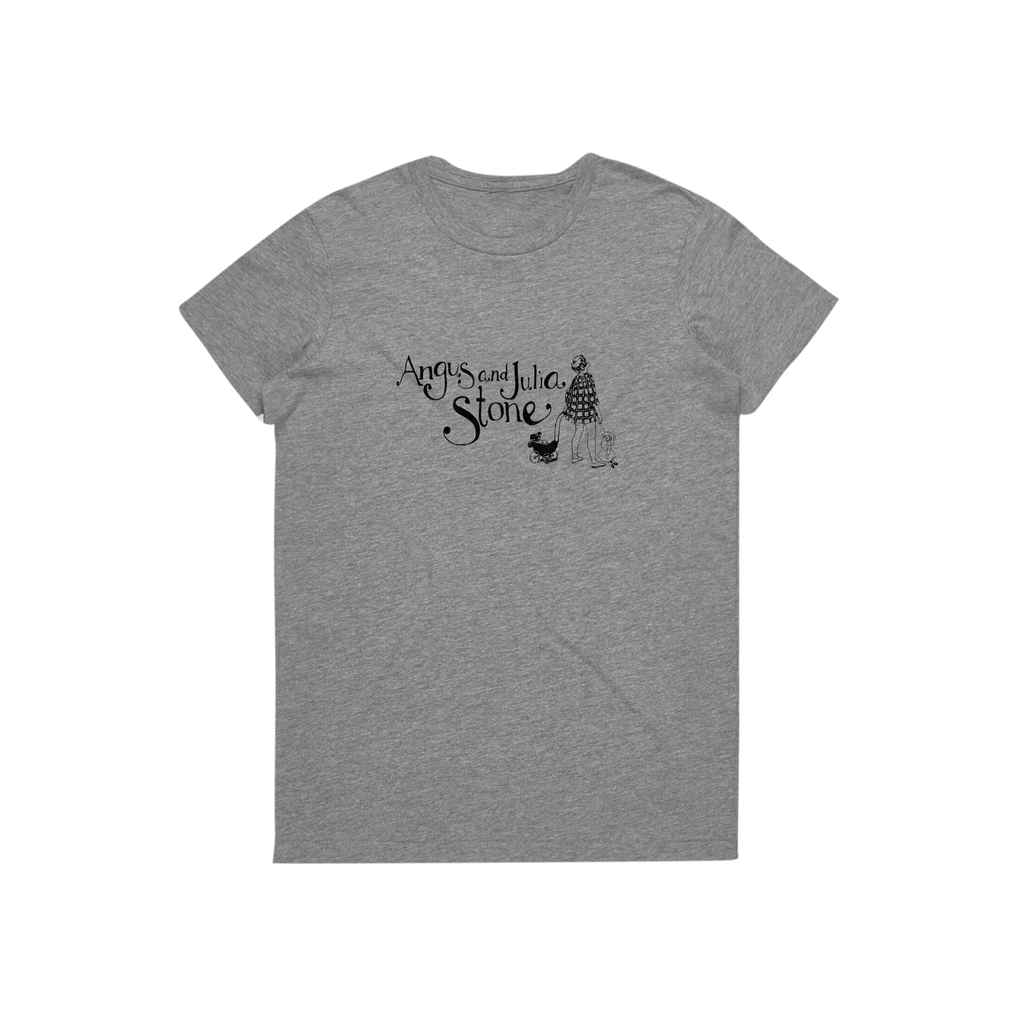 Vintage Collection / Logo / Women's Grey T-shirt