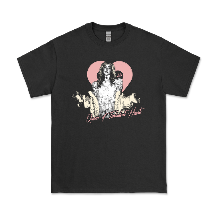 Iluka / Queen of Turbulent Hearts / Black T-Shirt