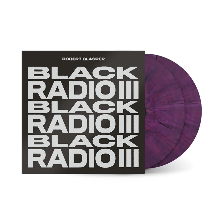 Robert Glasper / Black Radio III 2xLP Limited Edition Grape Swirl Vinyl