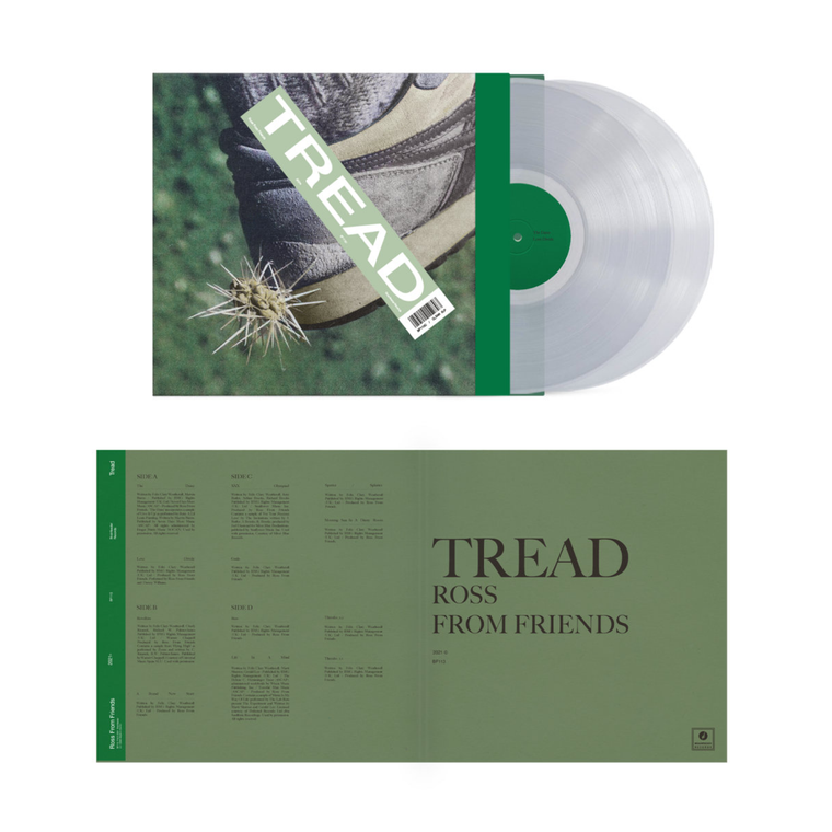 Ross From Friends / Tread 2xLP Clear Vinyl