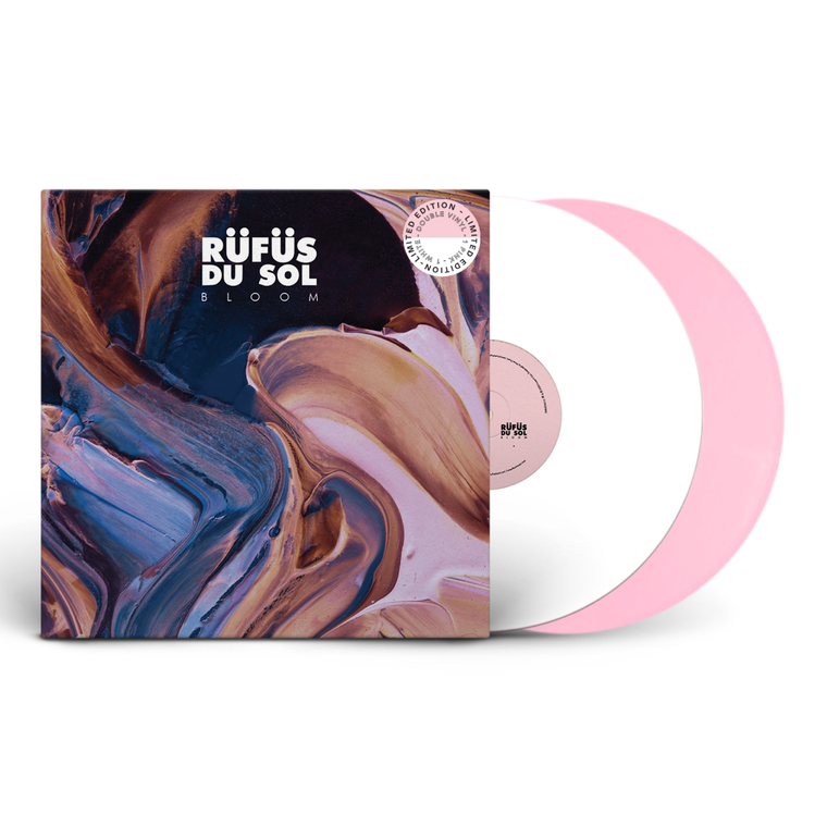 RÜFÜS DU SOL / Bloom 2xLP Limited Edition Pink & White Vinyl