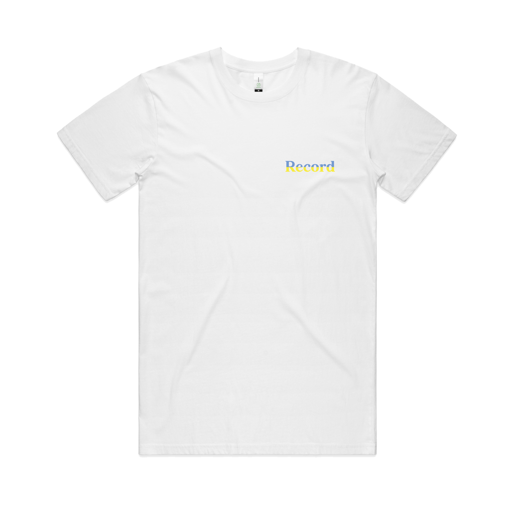 Record x HUMAIN / White T-Shirt