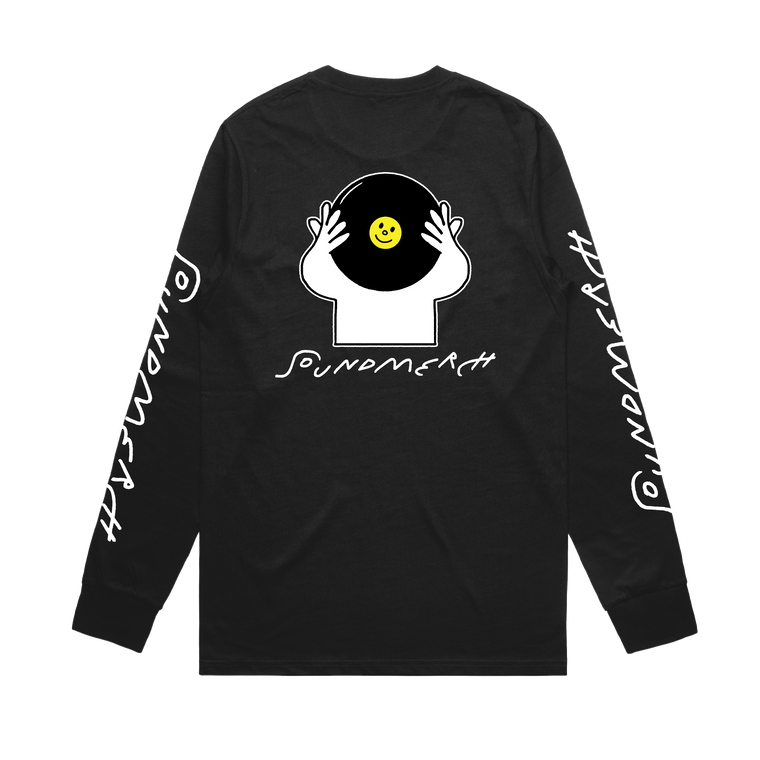 Record Head / Black Long Sleeve
