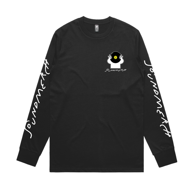 Record Head / Black Long Sleeve