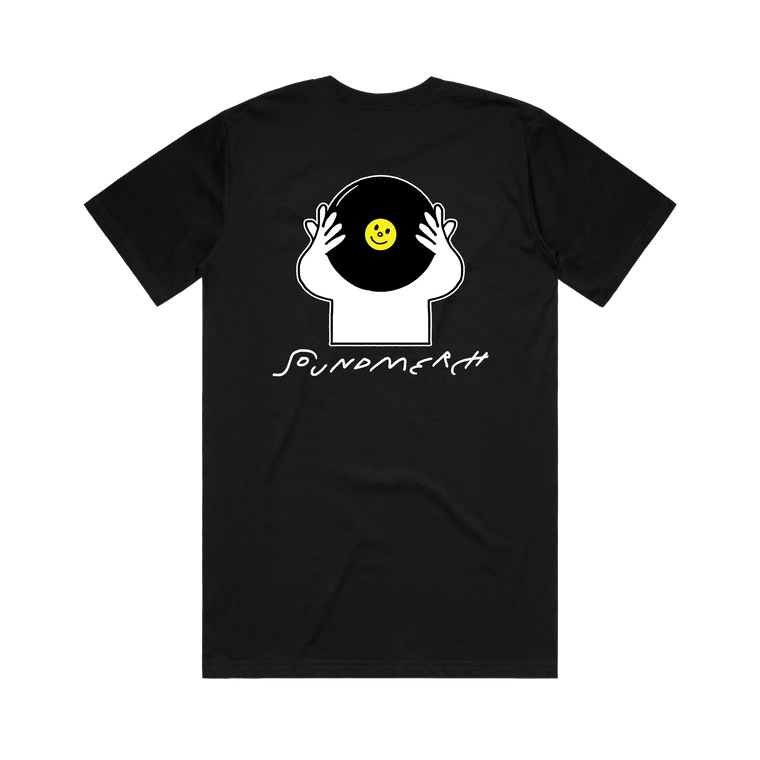 Record Head / Black T-Shirt