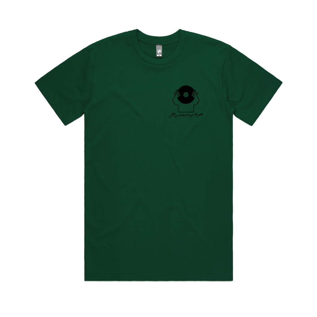 Record Head / Emerald T-Shirt