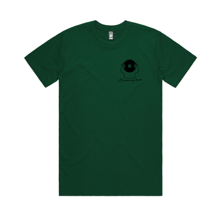 Record Head / Emerald T-Shirt