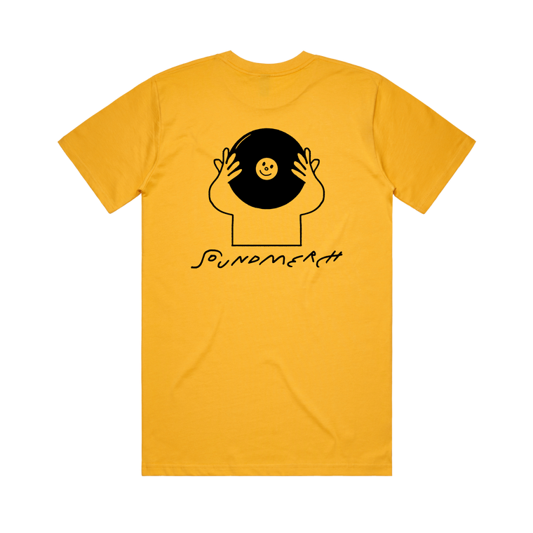 Record Head / Yellow T-Shirt