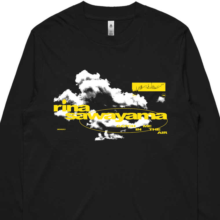 Rina Sawayama / Catch Me In The Air Black Longsleeve