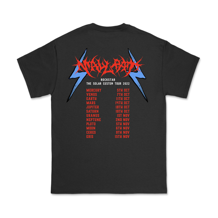 Mallrat / Rockstar Black Tee