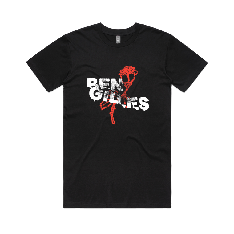 Rose / Black T-Shirt