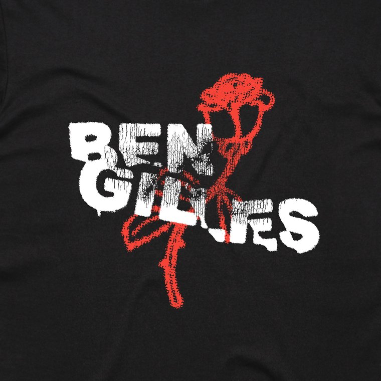 Rose / Black T-Shirt