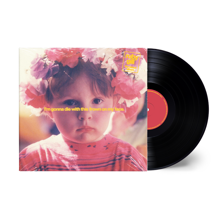 Ruby Gill / I’m gonna die with this frown on my face Black Vinyl + Profound Bird T-Shirt Bundle