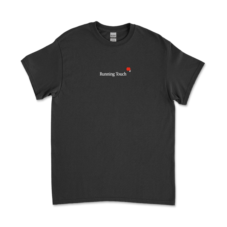 Running Touch / Carmine Black T-Shirt