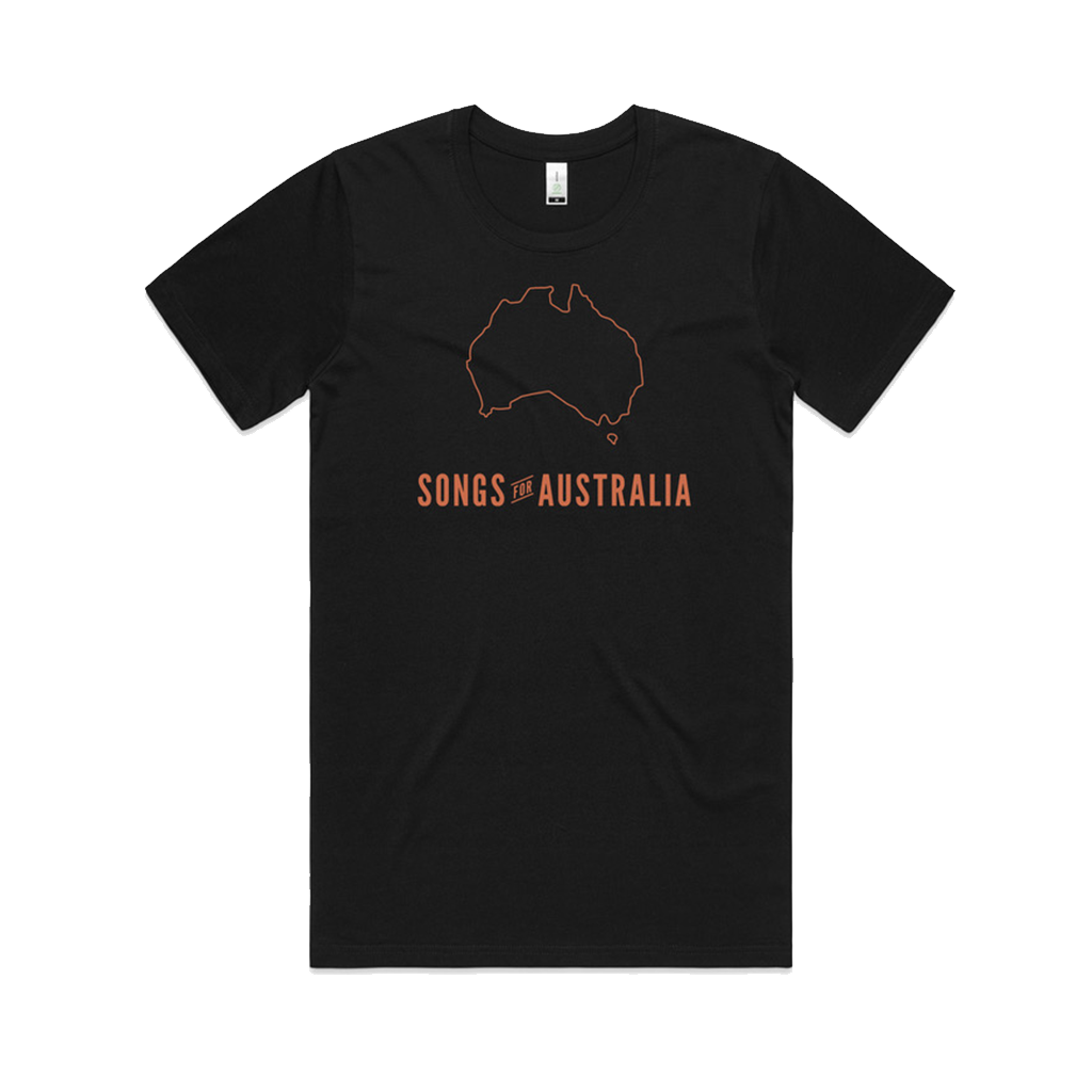Songs for Australia / Black T-shirt