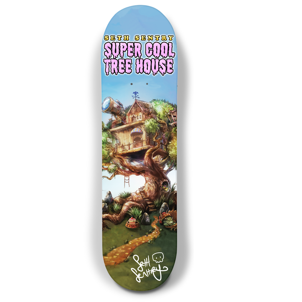 Super Cool Tree House / Skate Deck