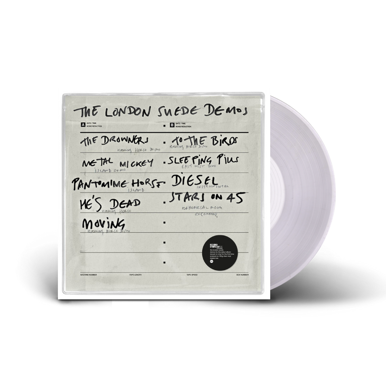 Suede / Suede Demos: 30th Anniversary LP 140g Clear Vinyl RSD 2023