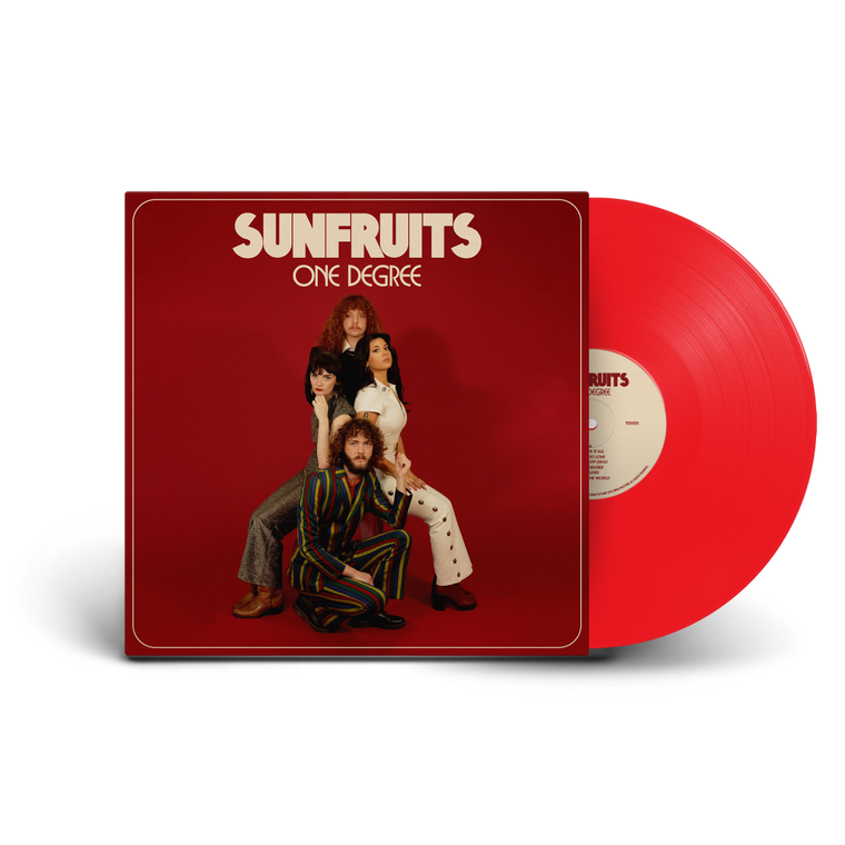 Sunfruits / One Degree LP Soundmerch Exclusive Transparent Red Vinyl