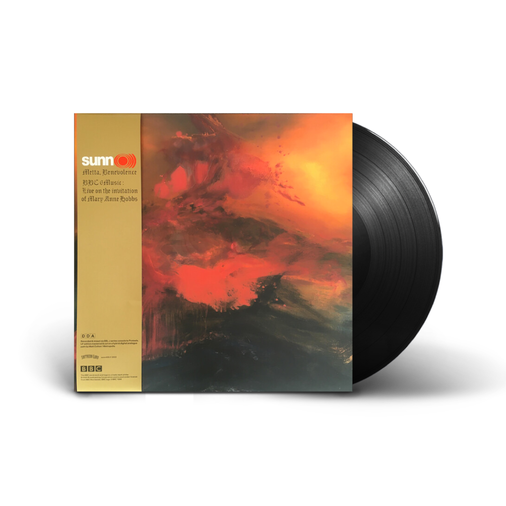 Sunn O))) / Metta, Benevolence BBC 6Music: Live On The Invitation Of Mary Anne Hobbs 2xLP Black Vinyl