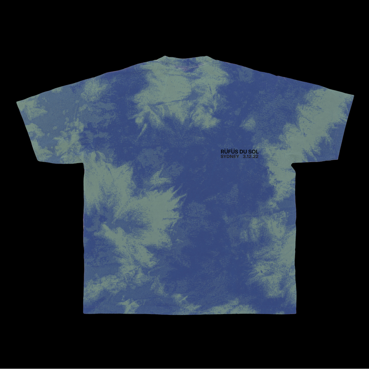 RÜFÜS  DU SOL / Sydney 3.12.22 Tie Dye T-Shirt