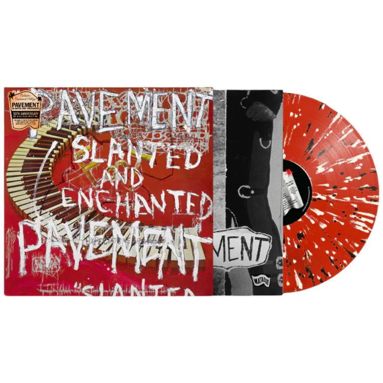 Pavement / Slanted And Enchanted - 30th Anniversary Edition LP Red, White & Black Splatter Vinyl