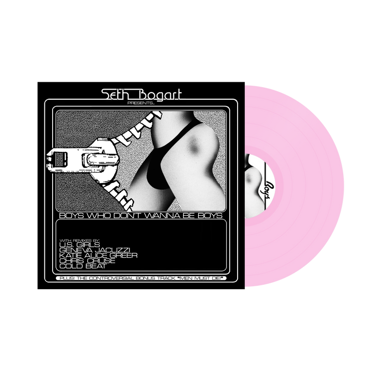 Seth Bogart 'Boys Who Don't Wanna Be Boys: The Remixes' / LP Vinyl (Bubblegum Pink Vinyl)