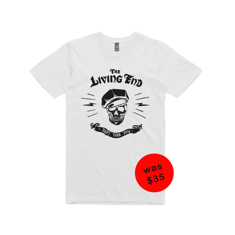 Shift Skull / White t-shirt