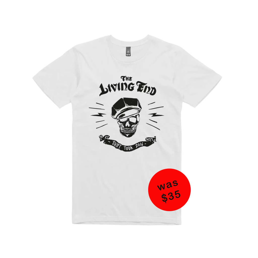 Shift Skull / White t-shirt