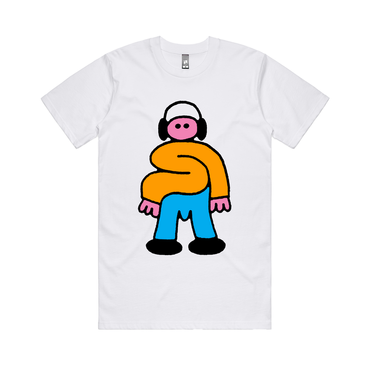 Slinky / White T-Shirt