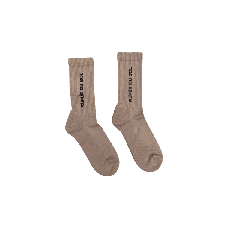 RÜFÜS DU SOL / Tour Beige Socks