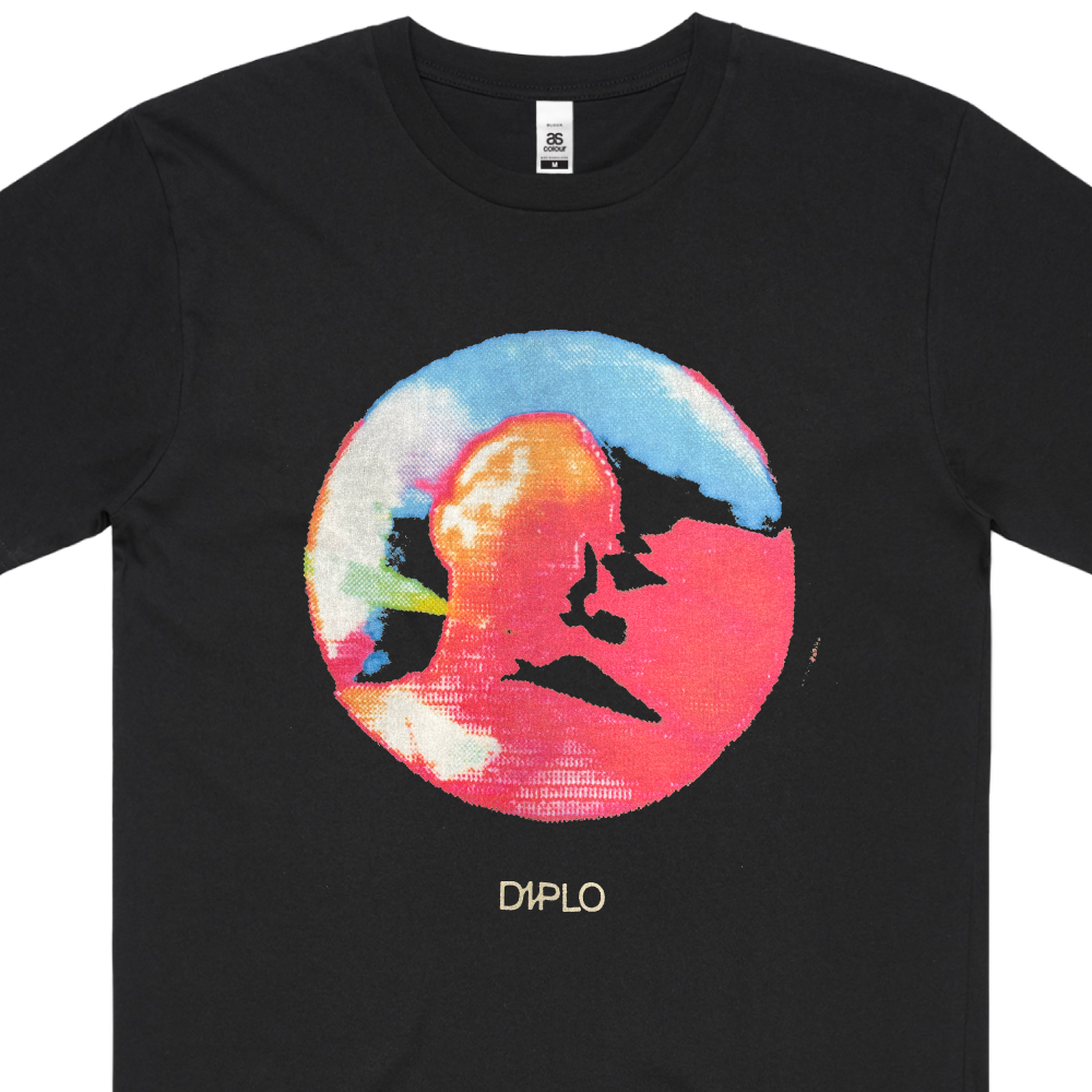 Diplo / Static Black T-Shirt