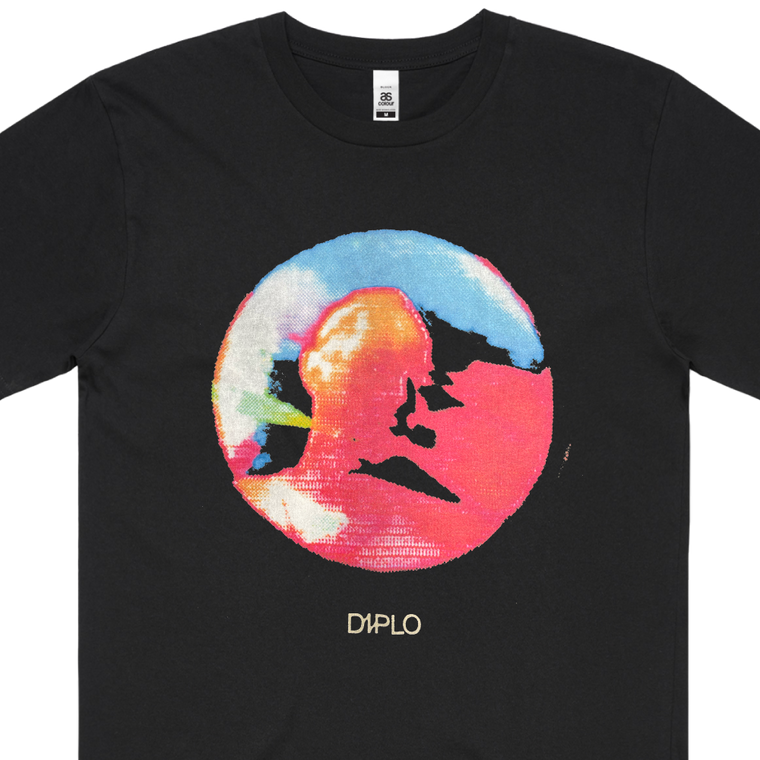 Diplo / Static Black T-Shirt