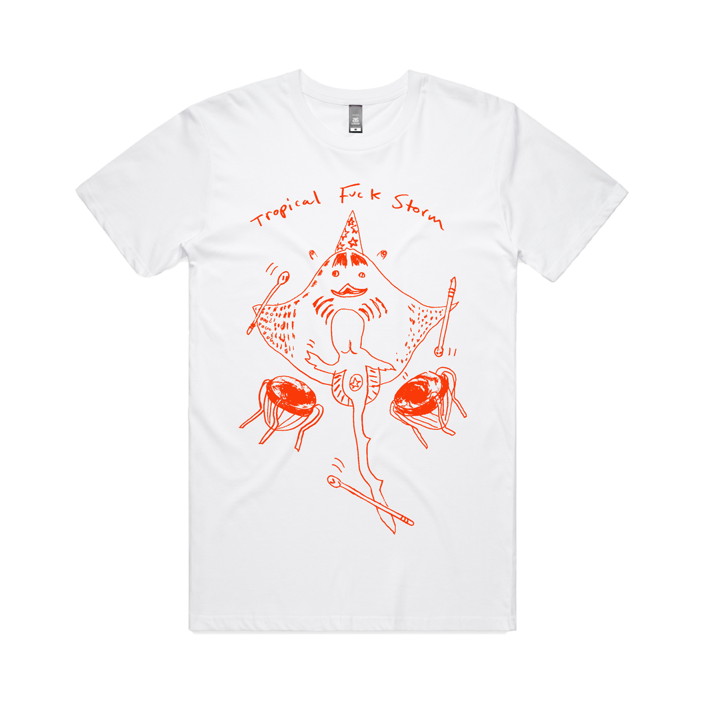 Stingray Red / White T-Shirt