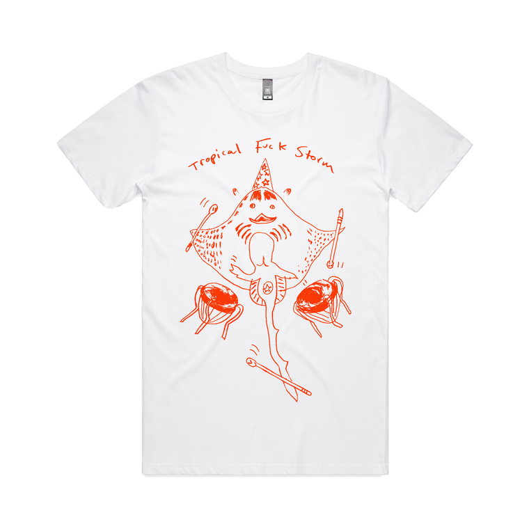 Stingray Red / White T-Shirt