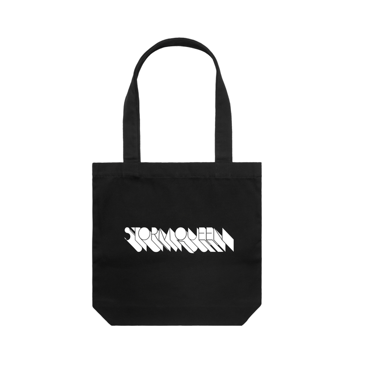 Storm Queen / Black Tote Bag