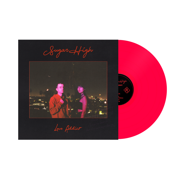 Sugar High 'Love Addict' / LP Vinyl (Neon Pink Vinyl)