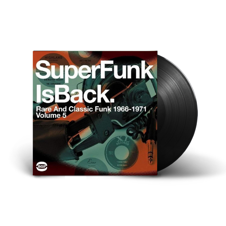 SuperFunk Vol. 5 - SuperFunk Is Back: Rare And Classic Funk 1968-1977 / Various 2xLP Vinyl