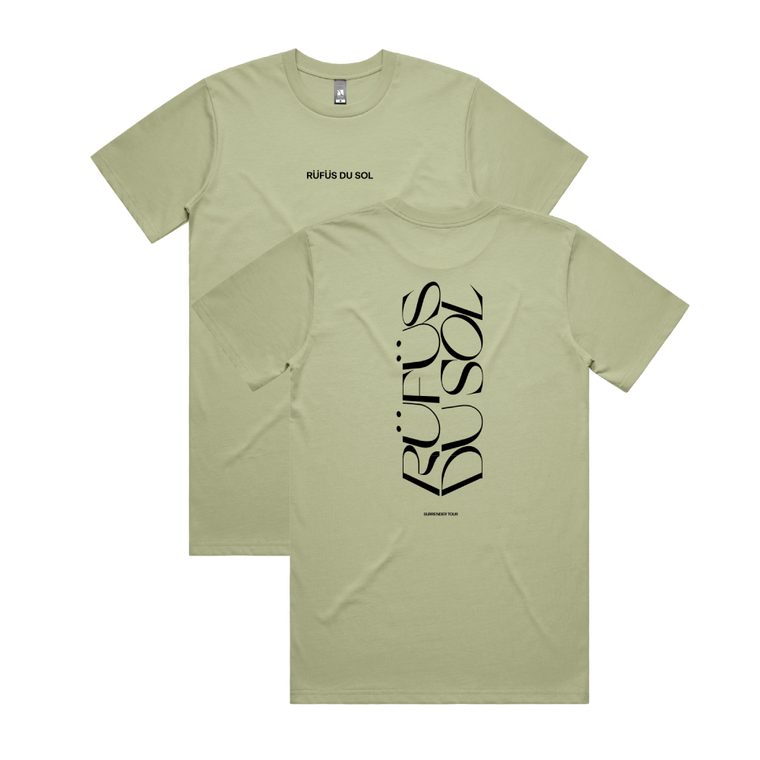 RÜFÜS  DU SOL / Surrender Tour Pistachio T-Shirt