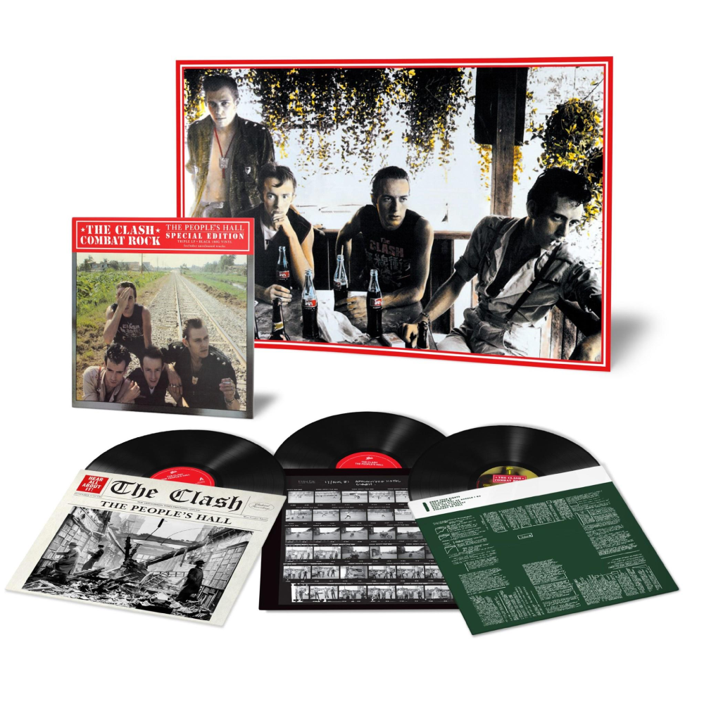 The Clash / Combat Rock + The People's Hall: Special Edition 3xLP 180 Gram Vinyl