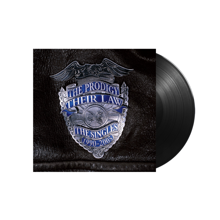 The Prodigy / Their Law: The Singles 1990–2005 2xLP Silver Coloured Vinyl