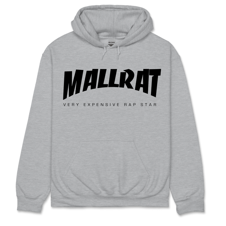 Mallrat / Original Thrasher Logo Grey Hood