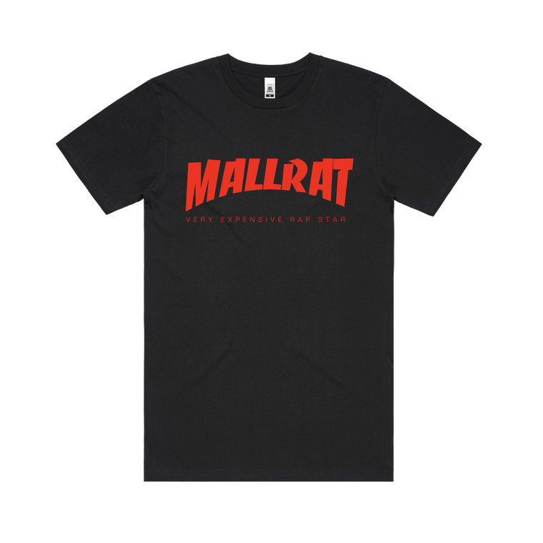 Mallrat / Original Thrasher "Rap Star" Black T-Shirt