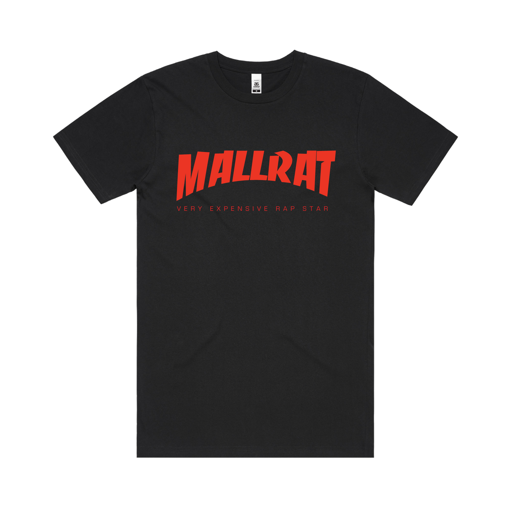Mallrat / Original Thrasher "Rap Star" Black T-Shirt