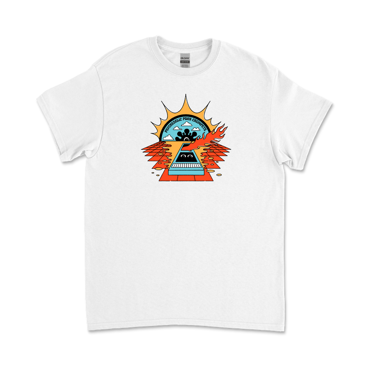 Tape / White T-shirt