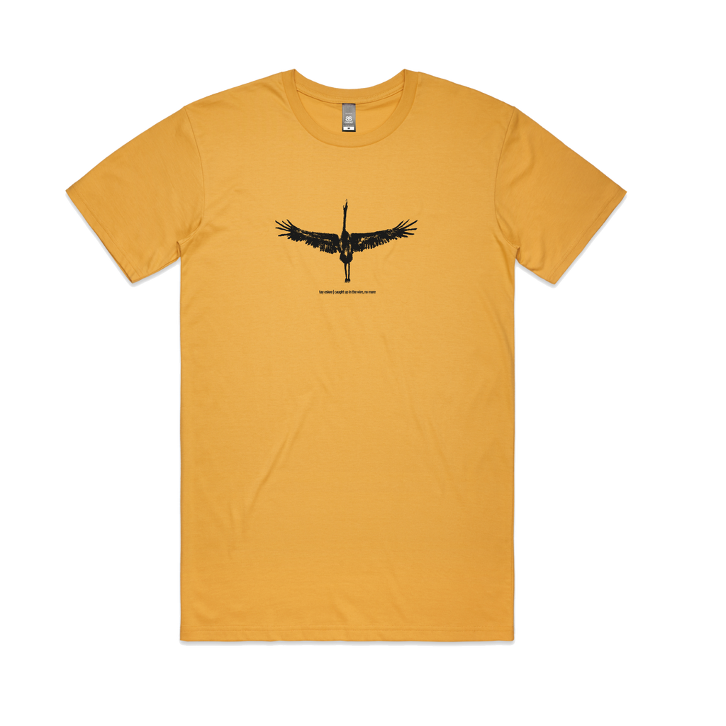 Brolga / Mustard T-shirt
