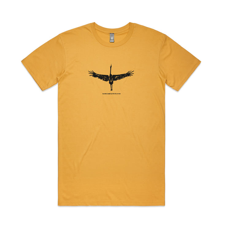 Brolga / Mustard T-shirt