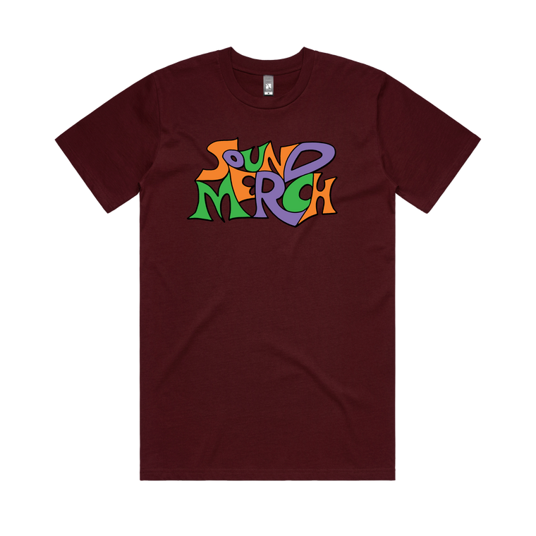 Real Life Record Store / Burgundy T-Shirt